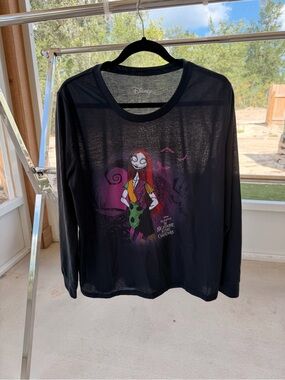 Disney The Nightmare Before Christmas Sally Long Sleeve Graphic Shirt XL